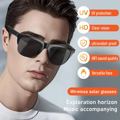 Bluetooth Smart Glasses with Bone Conduction Audio